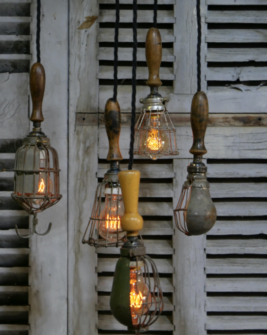 Set of 5 US industrial walkers