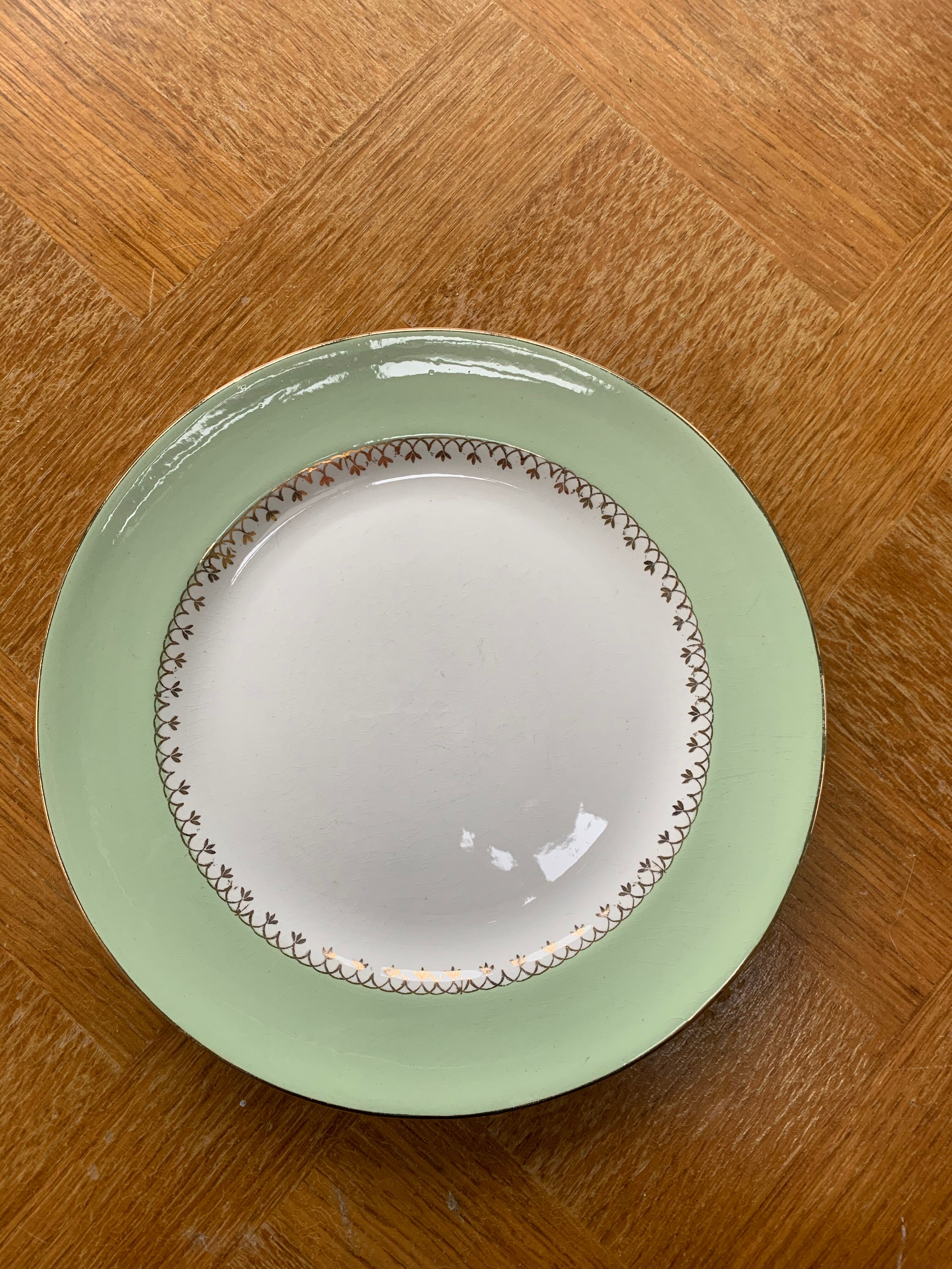 Set of 6 flat plates Amandinoise