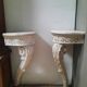 Paire de console d angle de style Louis XV