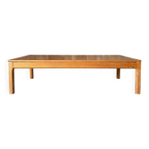Solid beech coffee table for IKEA, 1970