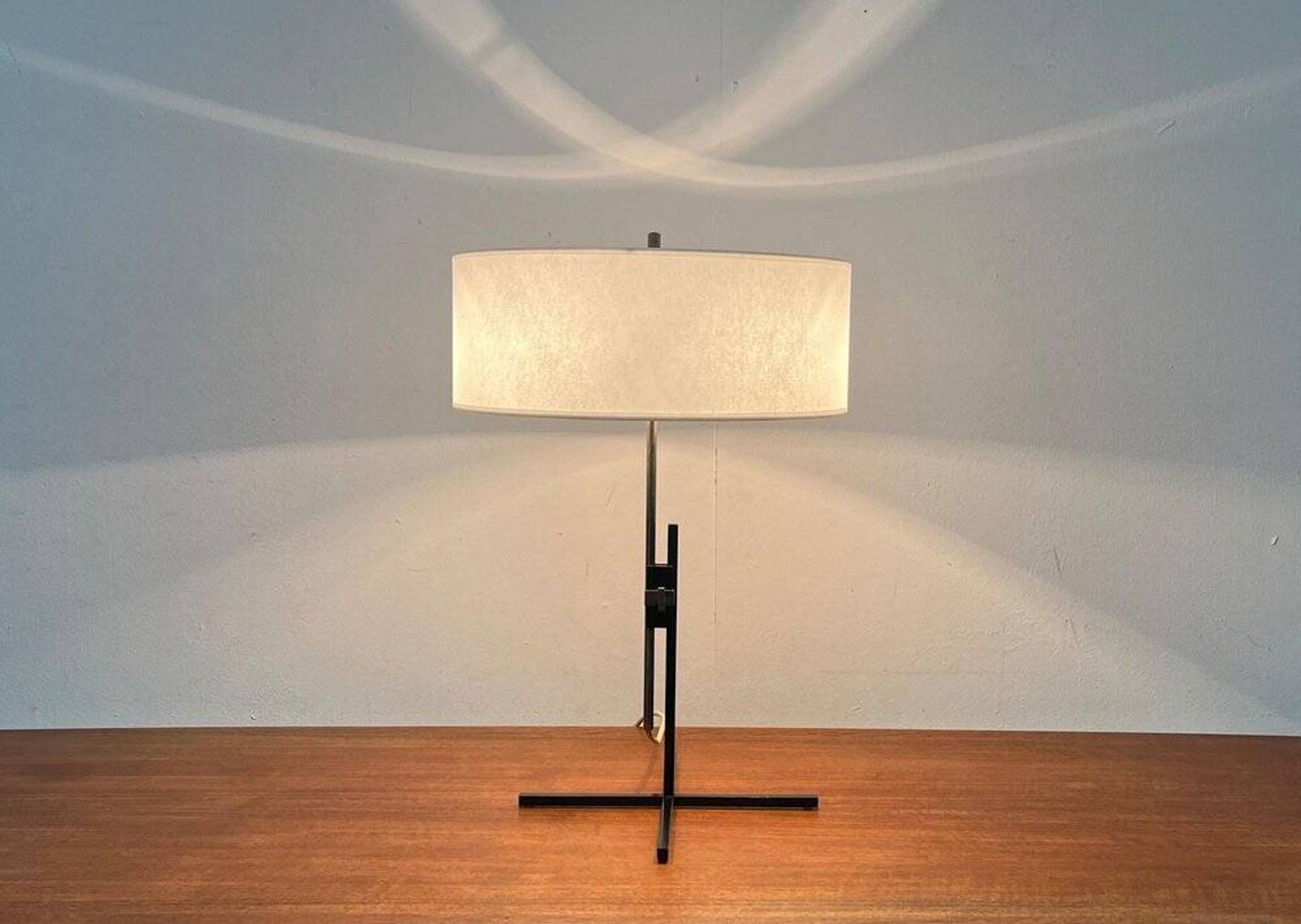 Mid-century German table lamp by Kaiser Leuchten, 1960s.