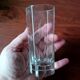 6 tall, octagonal, transparent vintage Luminarc Octime glasses (14 cl capacity)