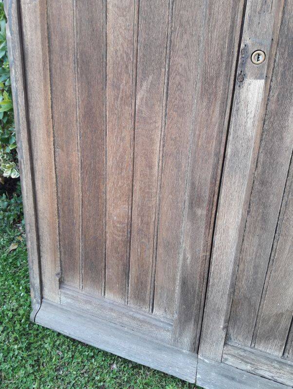 Double entrance door 227x142.2cm oak multi-point lock and frame