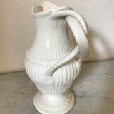 Gien enamel ceramic pitcher