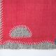Dusty Pink Moroccan Wall Hanging, Handmade Wool Wall Hanging, 106x106
