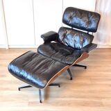 Black Lounge Chair by Charles & Ray Eames published by Herman Miller