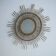 Vintage Sun mirror in wicker, Italy, 1960s