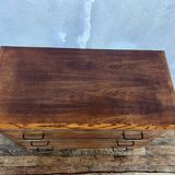 Vintage Scandinavian oak chest of drawers 1960