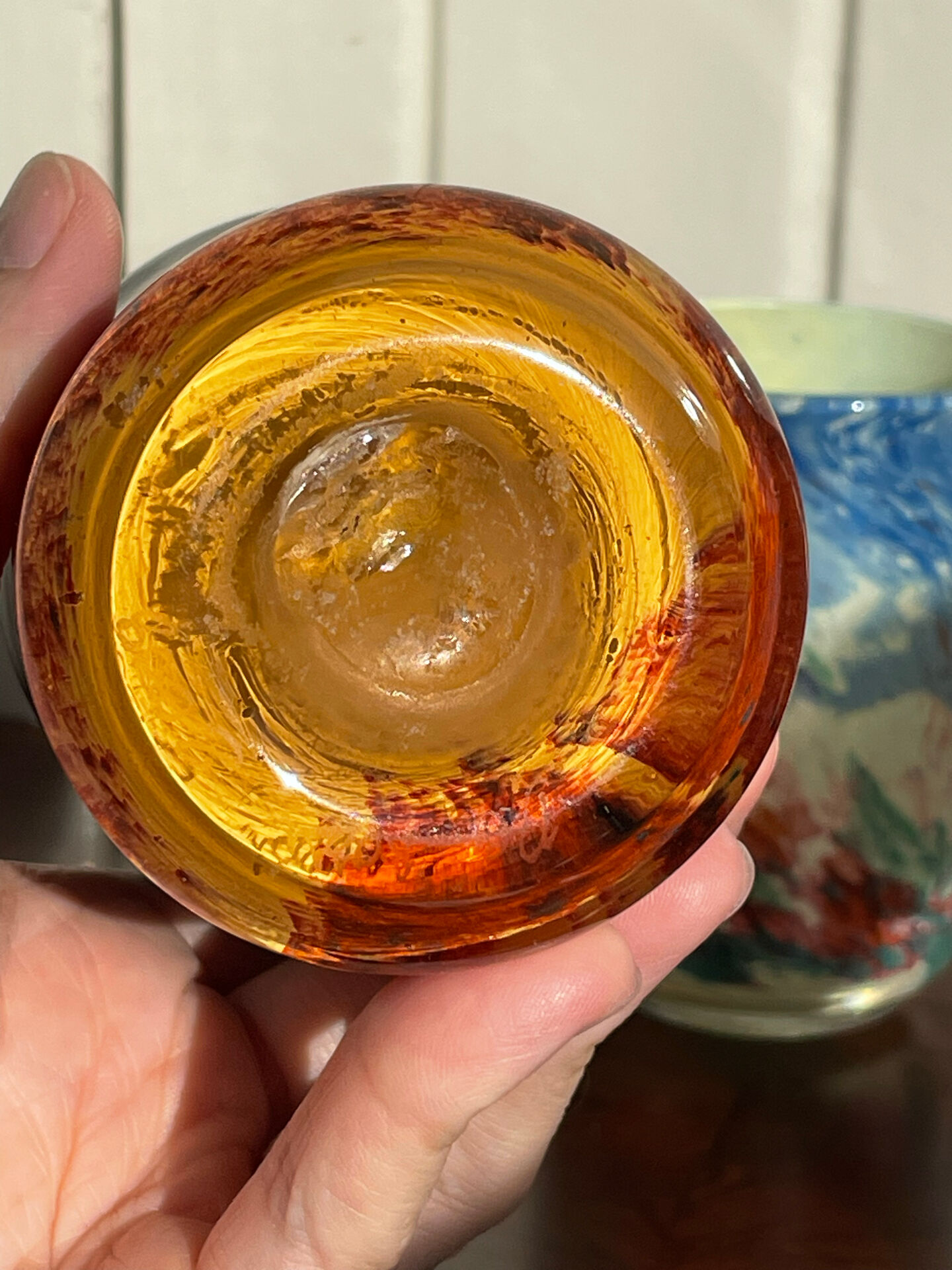 Da’ Rossi 2008 pair of artisanal handblown glass tumblers
