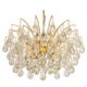 Murano glass drop-shaped chandelier, Christoph Palme, Germany, 1970s