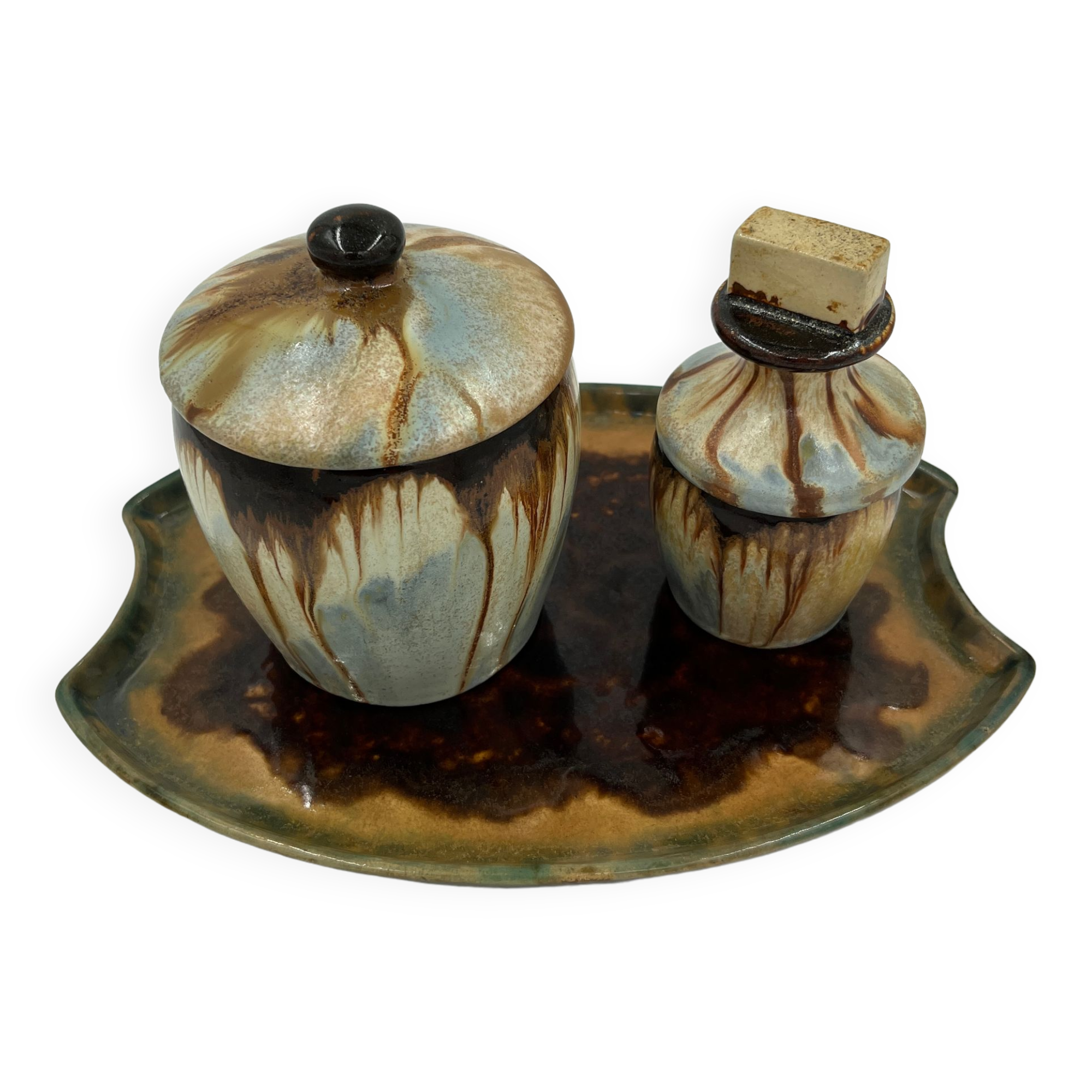 Smoker tray from Thulin pottery