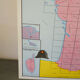 Large school poster history, geographic in 1789 two-sided