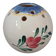 Vase / pique-fleur en céramique bretonne