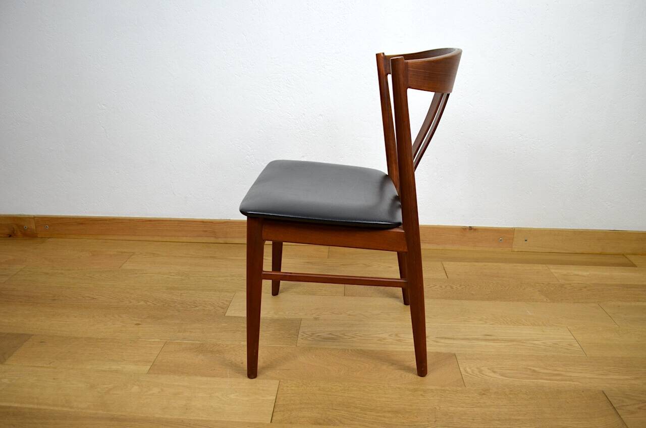 6 Chaises Danoise en Teck de Carl Ewent Ekstrom 1960