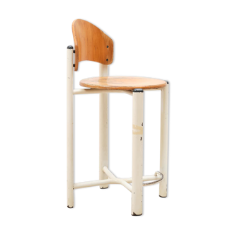 White wood high chair