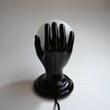 Vintage ceramic hands wall light