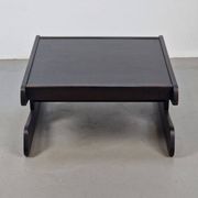 Postmodern Architectural Wooden Coffee Table, Germany, 1970s
