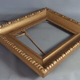 Old frame stucco wood & gilded 40.5x35.5 cm, leaf 28.2x22.9 cm sb