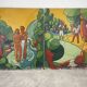 1950s diptych in the post-nabis style