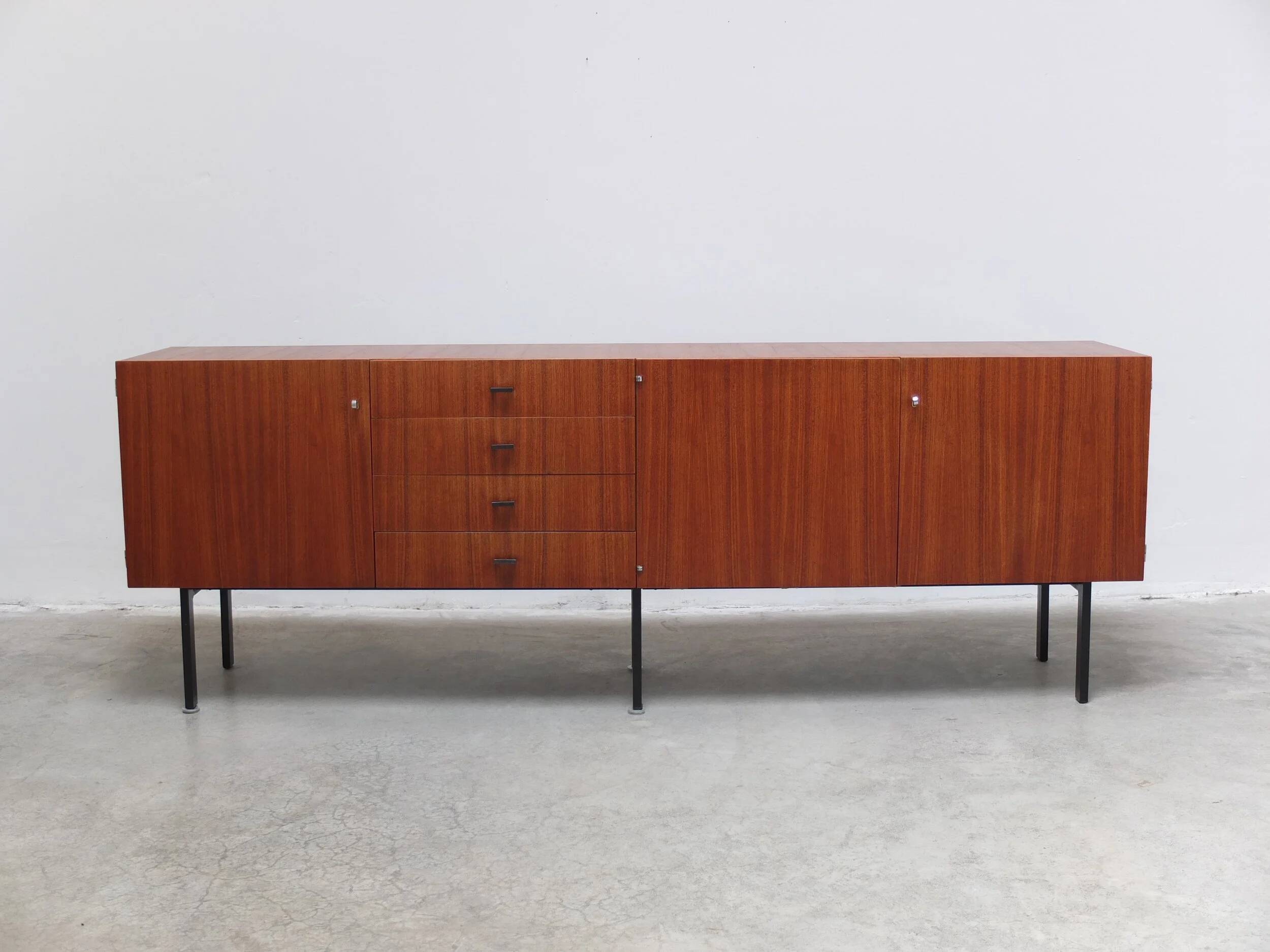 Belgian modernist sideboard by Roger De Winter for E.M.Y., 1960s