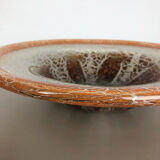 German Glass Bowl by Karl Wiedmann for WMF Ikora, 1930s Baushaus Art Deco