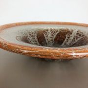 German Glass Bowl by Karl Wiedmann for WMF Ikora, 1930s Baushaus Art Deco