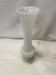 White opaline vase