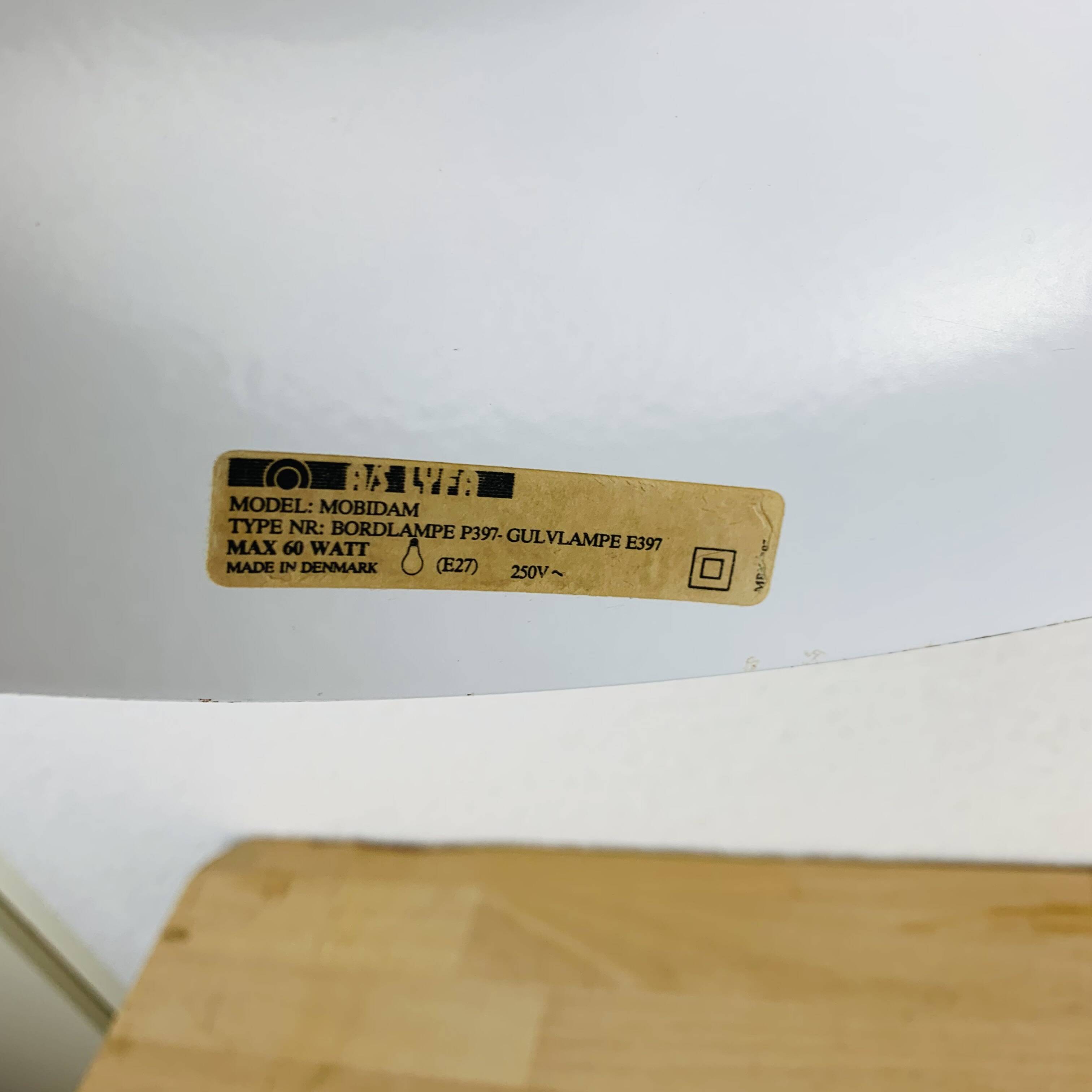 Lampe scandinave par Bent Karlby pour Lyfa, modèle Mobidam