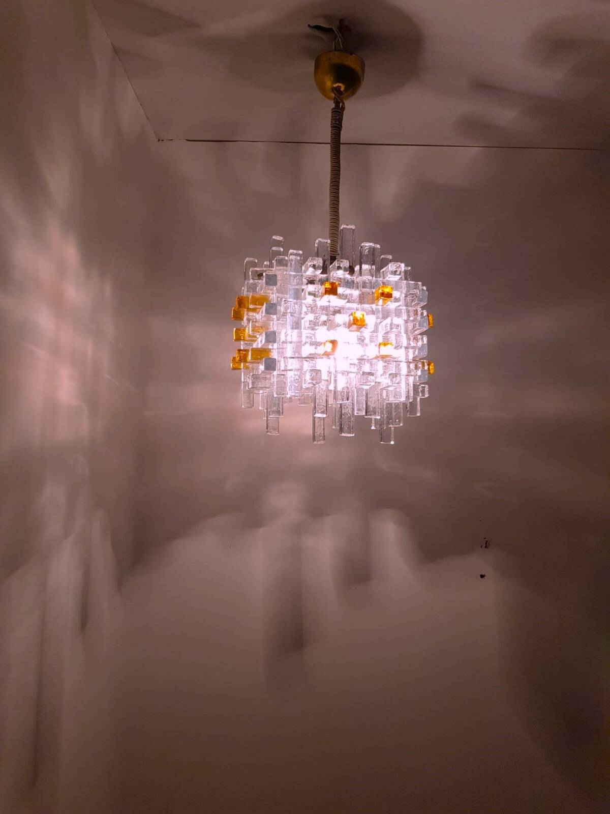 Lustre Poliarte par Albano Poli, Italie, années 1960