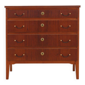 Commode en teck, design danois, années 1970, fabrication : Danemark