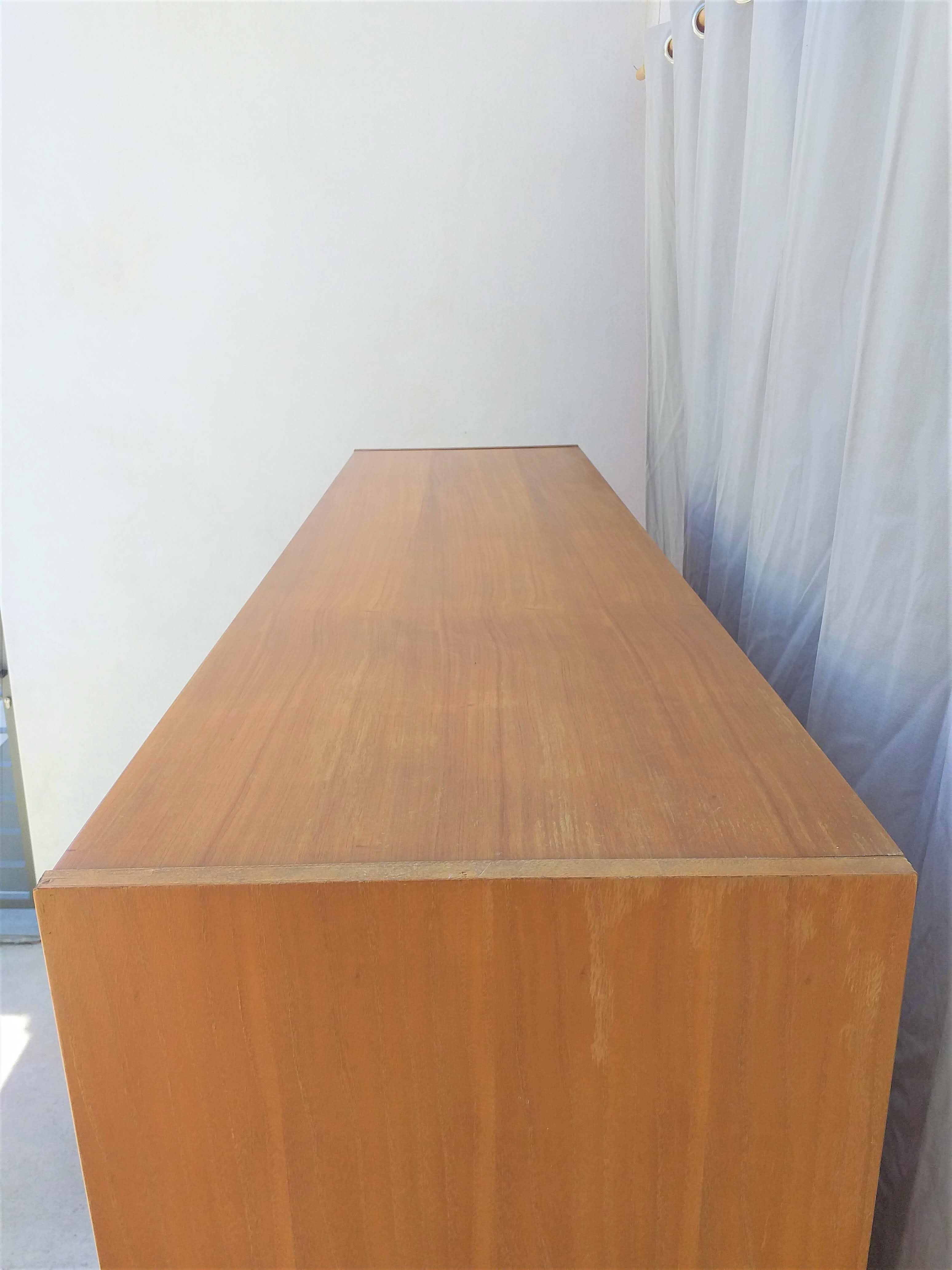 Modernist wardrobe G. Guermonprez vintage years 50