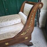 bench sofa bed 19th century empire daytime