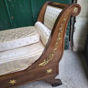 bench sofa bed 19th century empire daytime