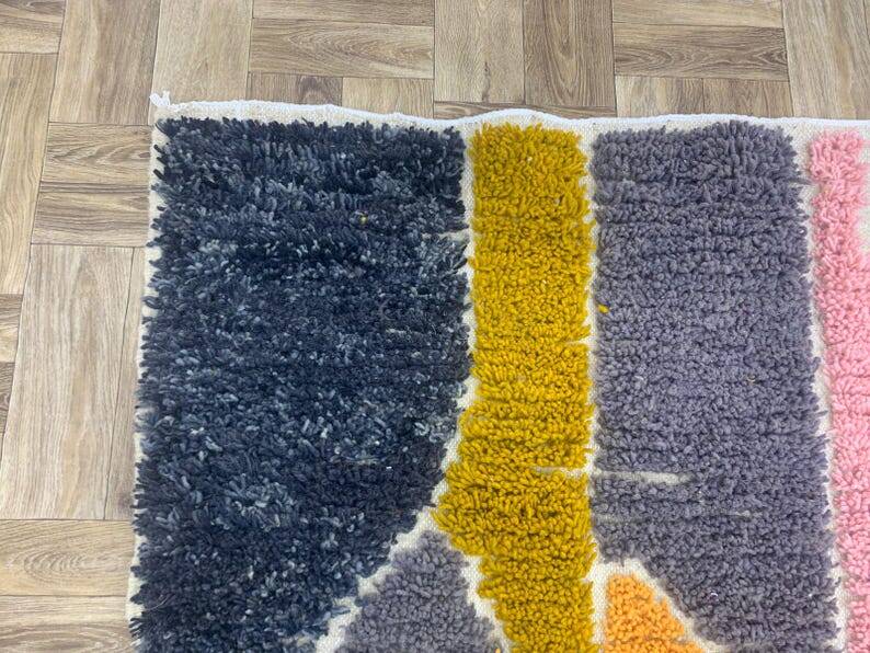 Azilal woven wool rug 250cmx150cm