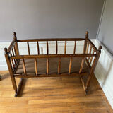 Simple wooden crib