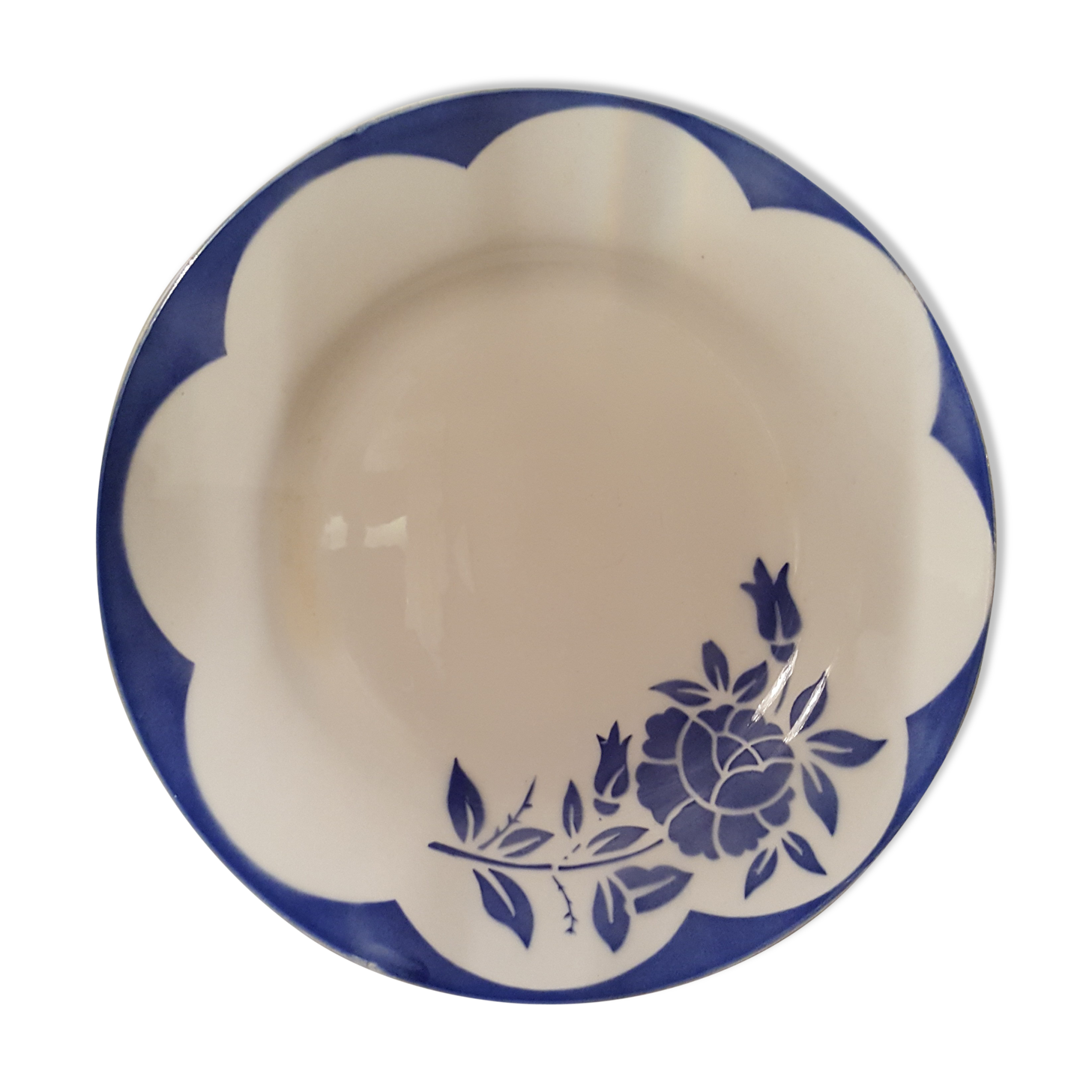 Corsica Digoin Sarreguemines Plates France