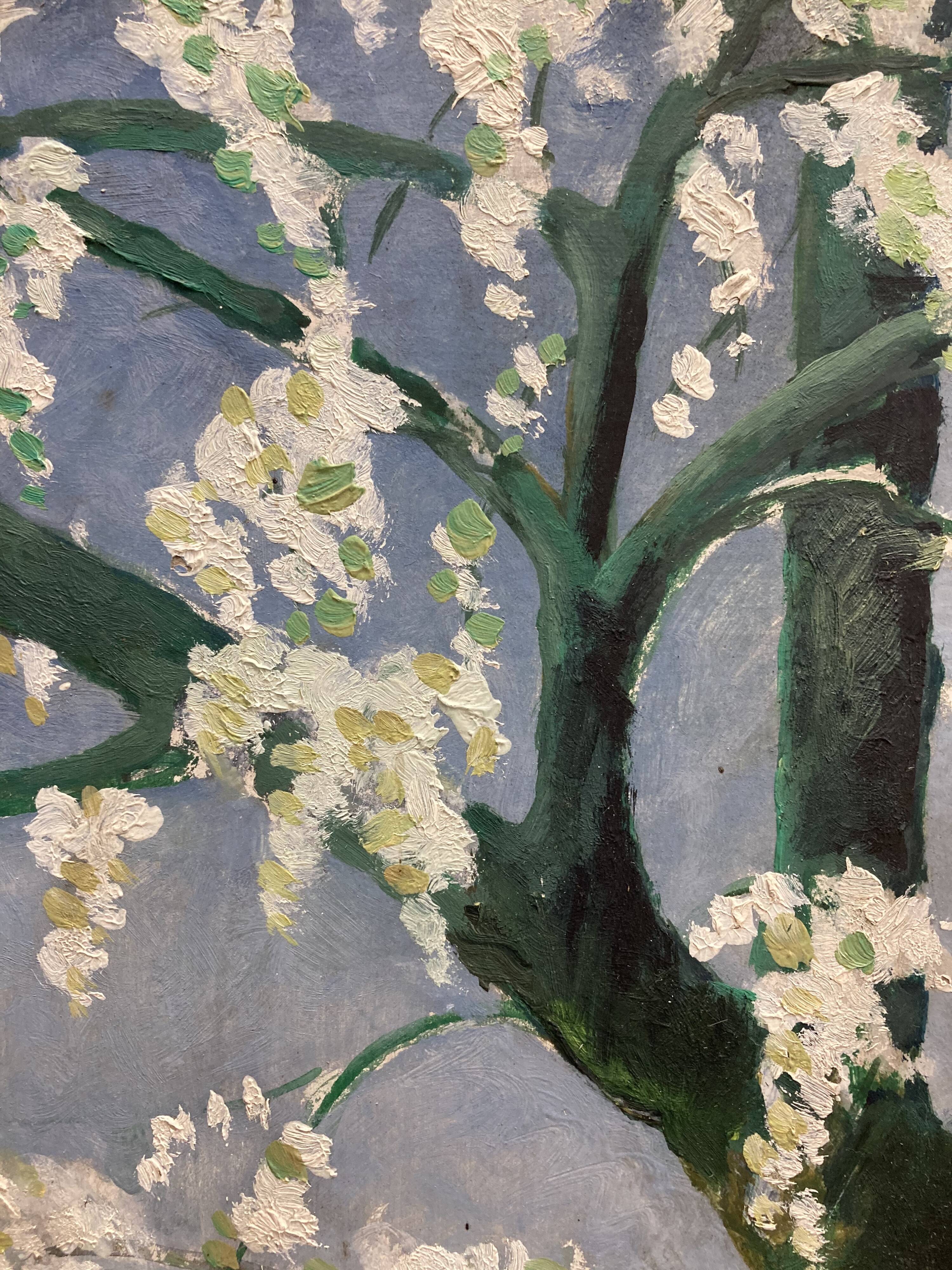 Oil on sign "The Three Graces"