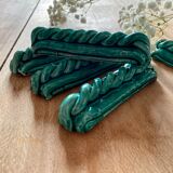 Set of 7 vintage ceramic knife holders