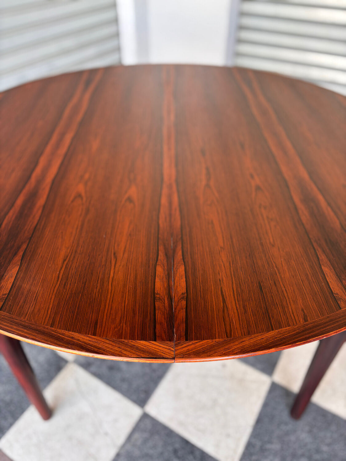 Table Arne Vodder en palissandre