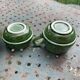 Slurry dish for red fruits, cream pot and vintage sugar bowl
