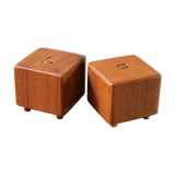 Scandinavian salt and pepper in teak