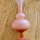 Opaline glass vase