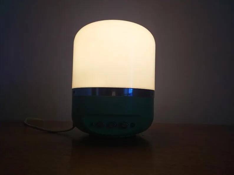Midcentury Table Lamp, Space Age, Europhon, Design Adriano Rampoldi, Italy, 1970