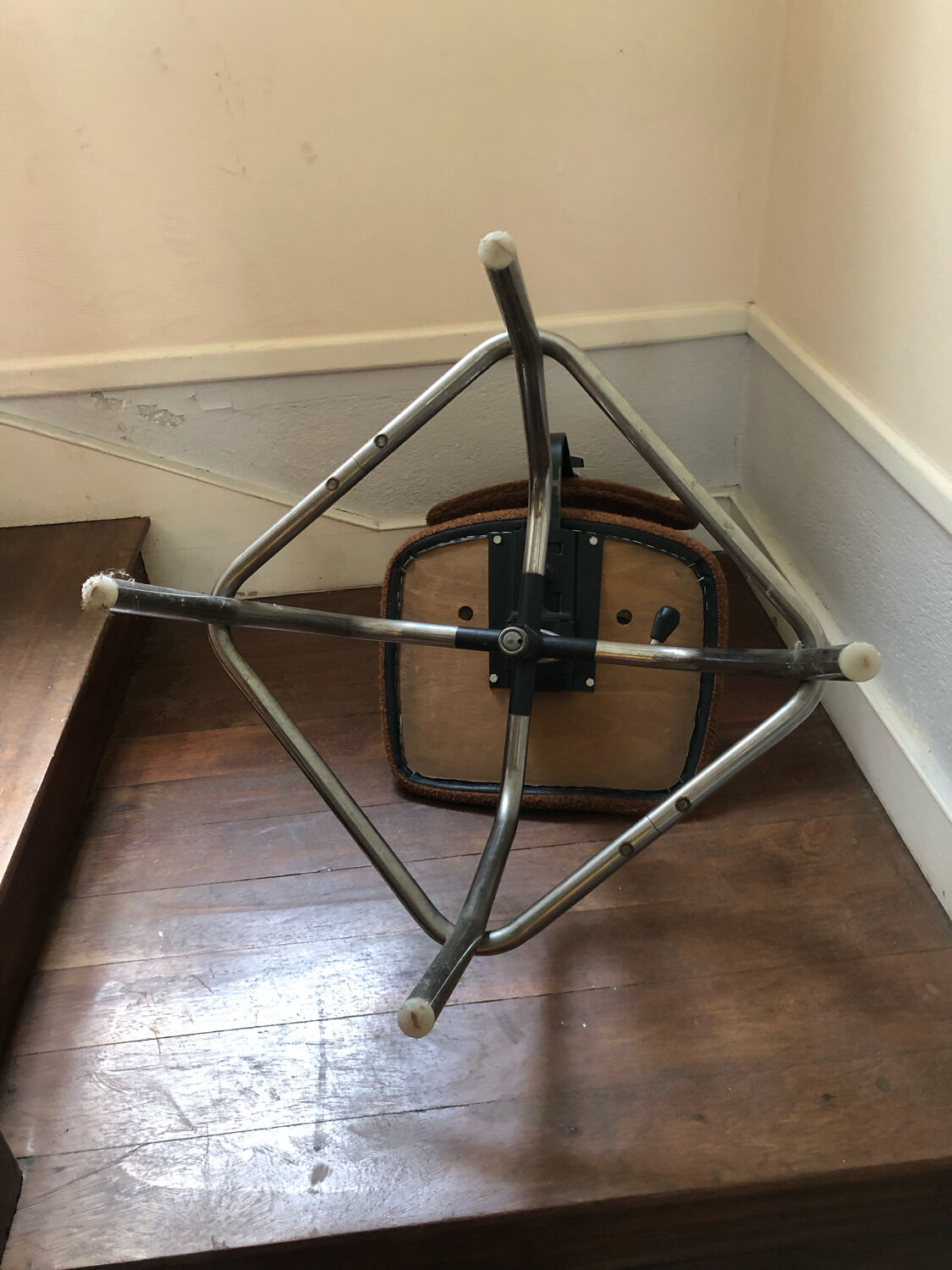 Vintage industrial architect desk chair