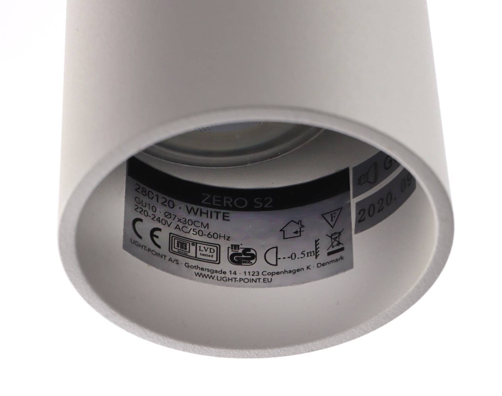 2 pendant lights by Ronnie Gol for Light Point - Denmark 1970s