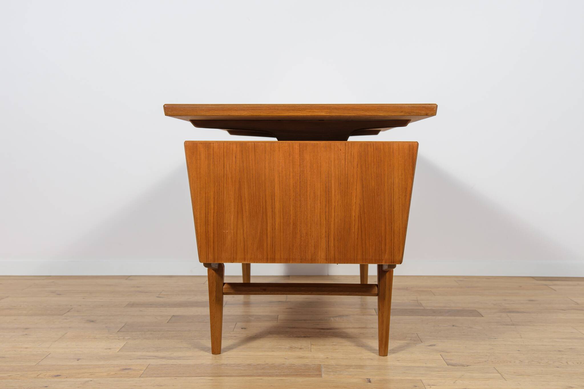 Mid-Century Freestanding Teak Desk, Denmark, 1960s