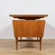 Bureau indépendant en teck du milieu du siècle, Danemark, années 1960
