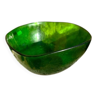 Vintage Duralex green salad bowl