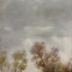 Rural landscape, oil on canvas signed F Baron