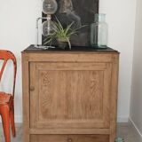 Small antique buffet from the end of the 19th century restored in solid oak
